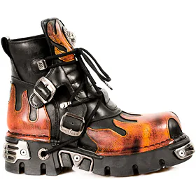 NEW ROCK 288-S1 Černá Červená 36